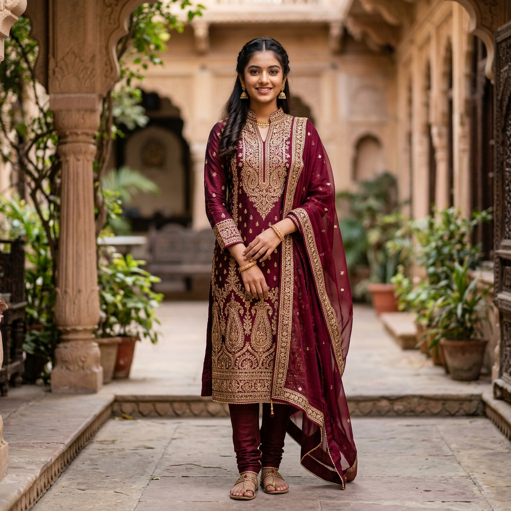 Beautiful Spring Indian Suit